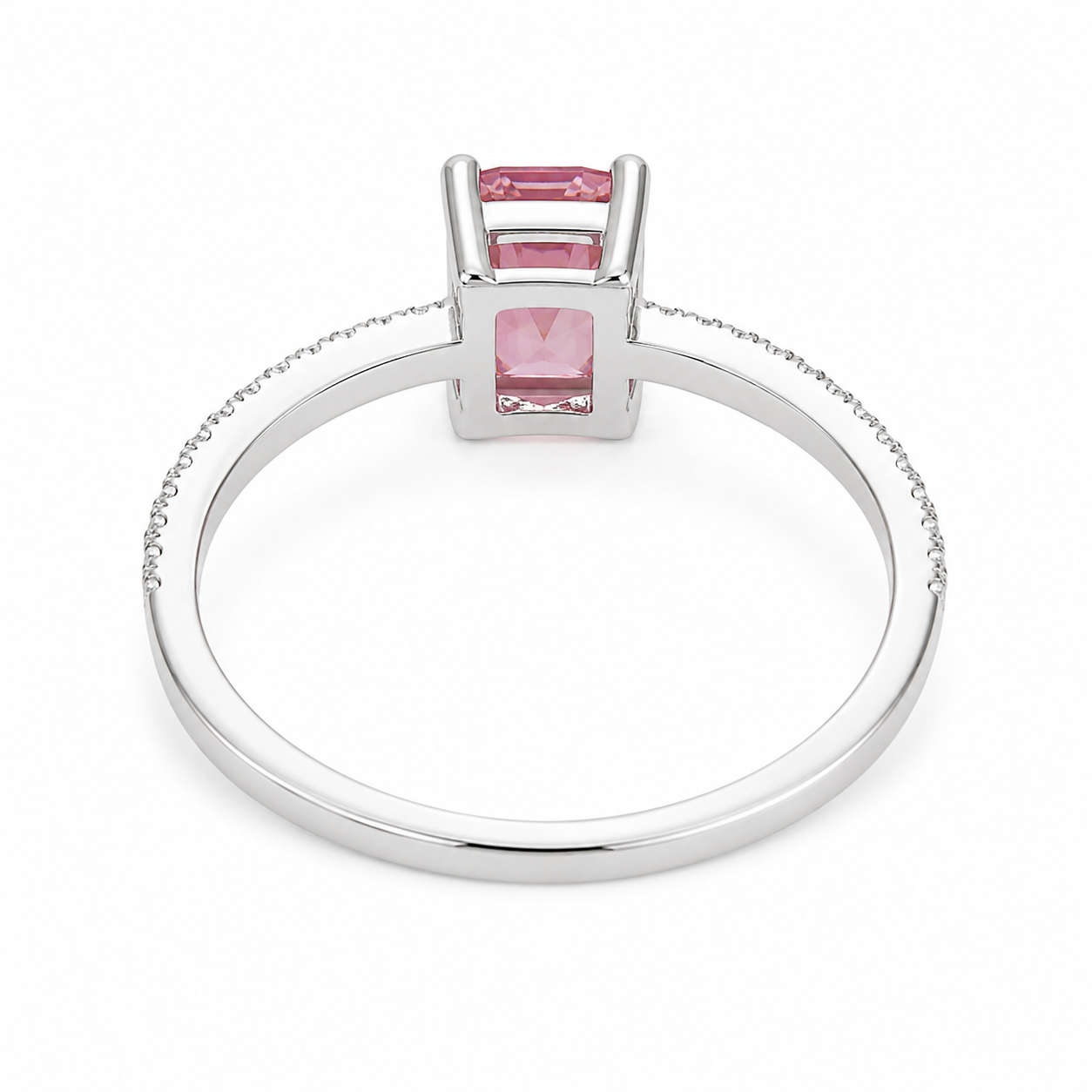 Anillo Aurora Rosa – Plata 925
