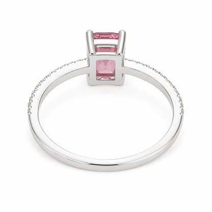 Anillo Aurora Rosa – Plata 925