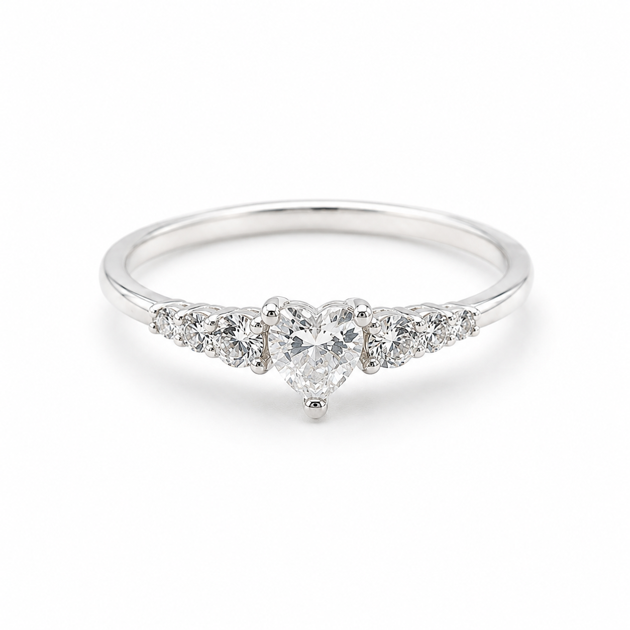 Anillo Corazón Eterno - Plata 925