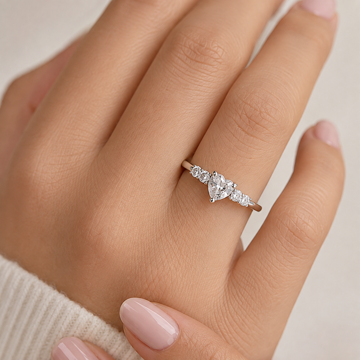 Anillo Corazón Eterno - Plata 925