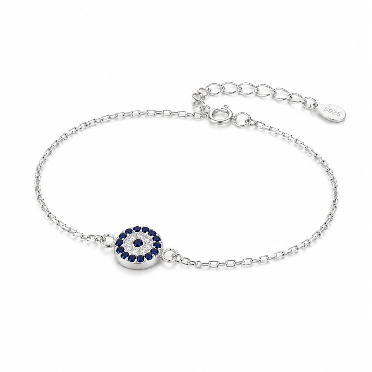 Pulsera Ojo Turco — Plata 925