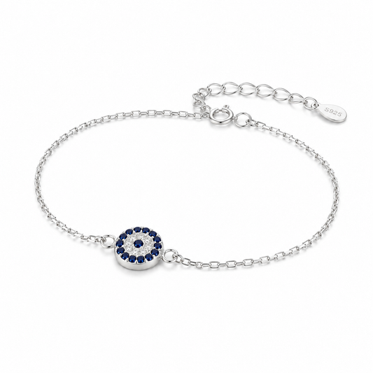 Pulsera Ojo Turco — Plata 925