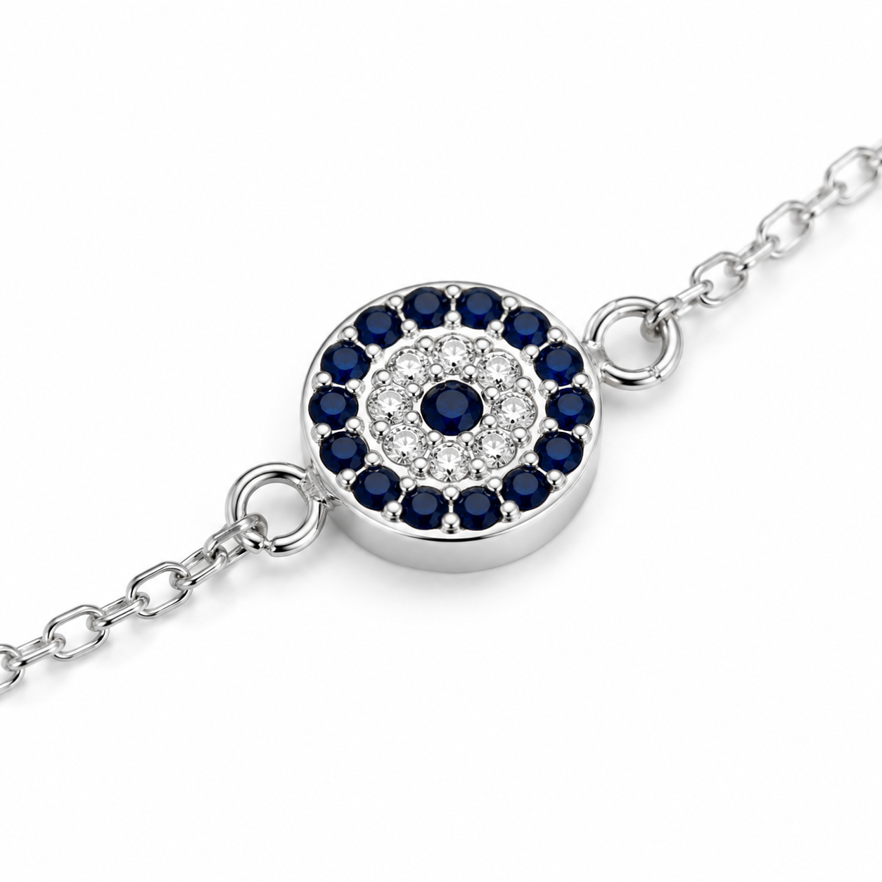 Pulsera Ojo Turco — Plata 925