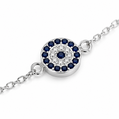 Pulsera Ojo Turco — Plata 925