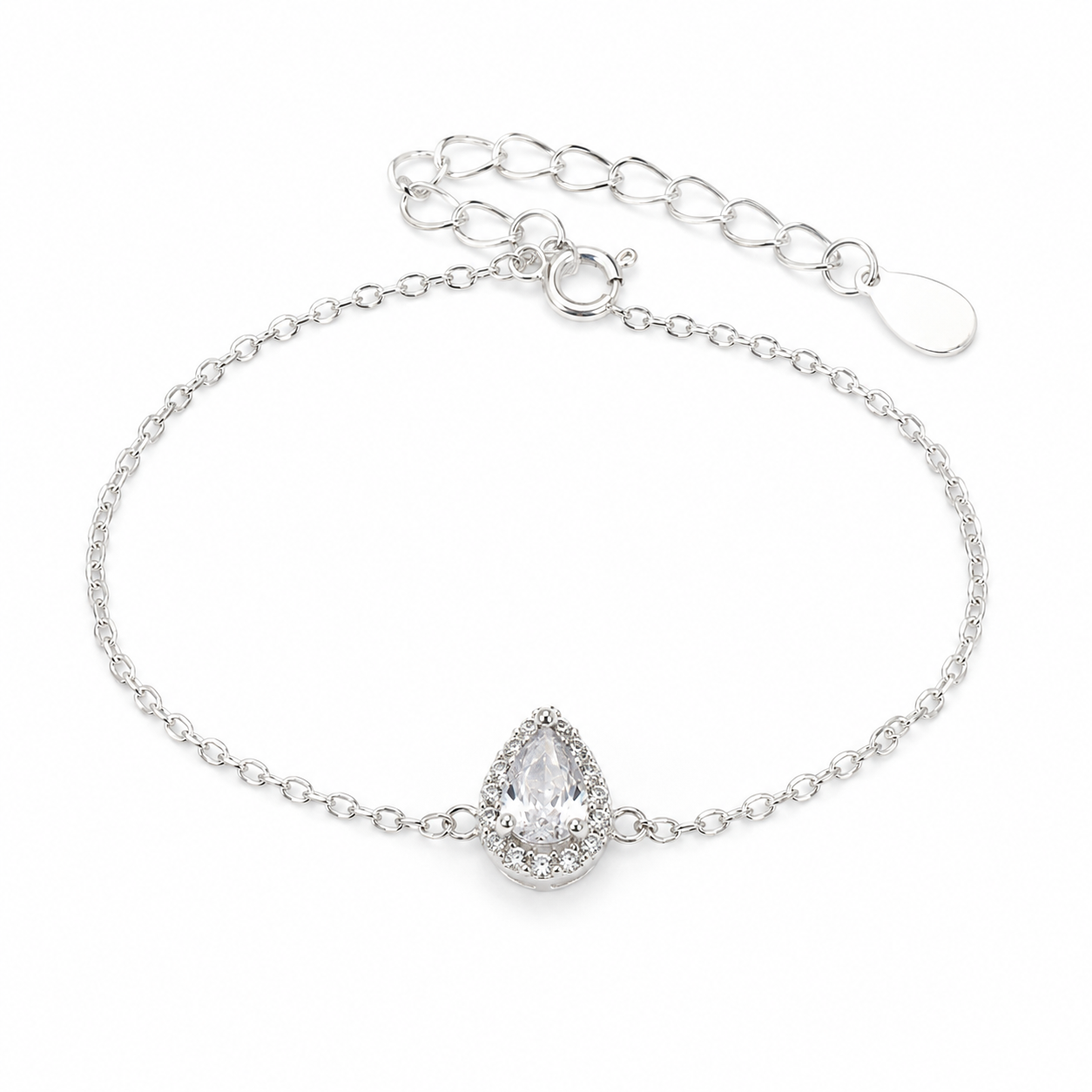 Pulsera Gota de Luz — Plata 925