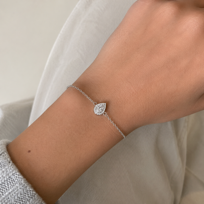 Pulsera Gota de Luz — Plata 925