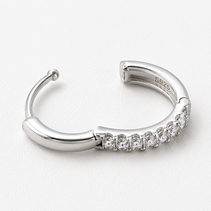 Argollas Lumière 12 mm – Plata 925