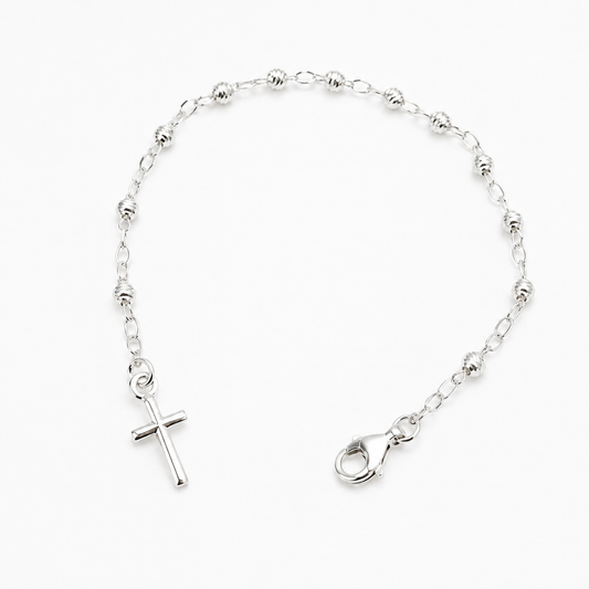 Pulsera Denario de Plata 925 – 18 cm