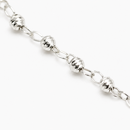 Pulsera Denario de Plata 925 – 18 cm