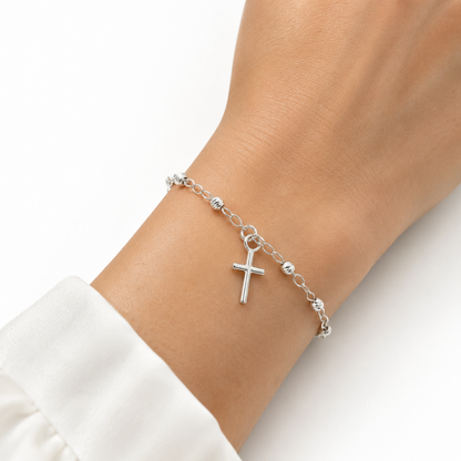 Pulsera Denario de Plata 925 – 18 cm