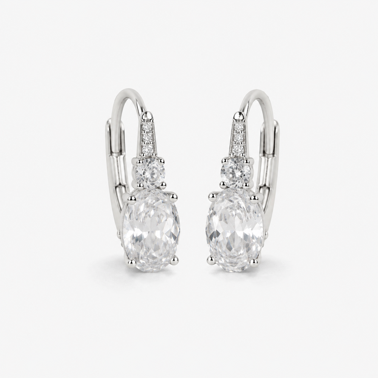 Aros Brisura Oval – Plata 925
