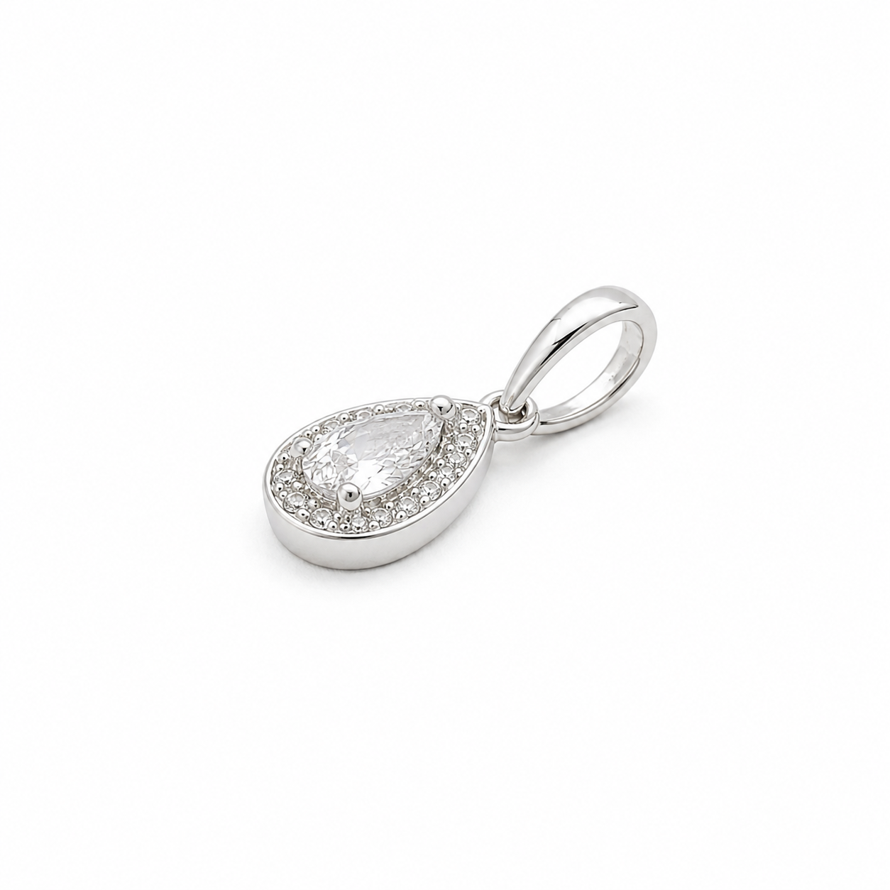 Dije Gota Cubic - Plata 925